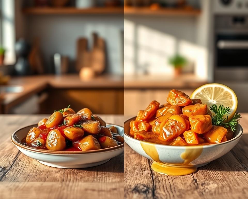 krmivo juliet + omáčka vs juliet + lososový olej