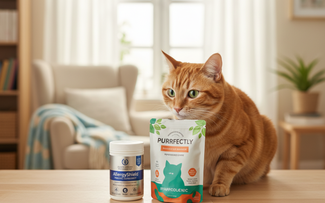 U potravinových alergií u koček pomůže více krmivo nebo doplněk stravy?