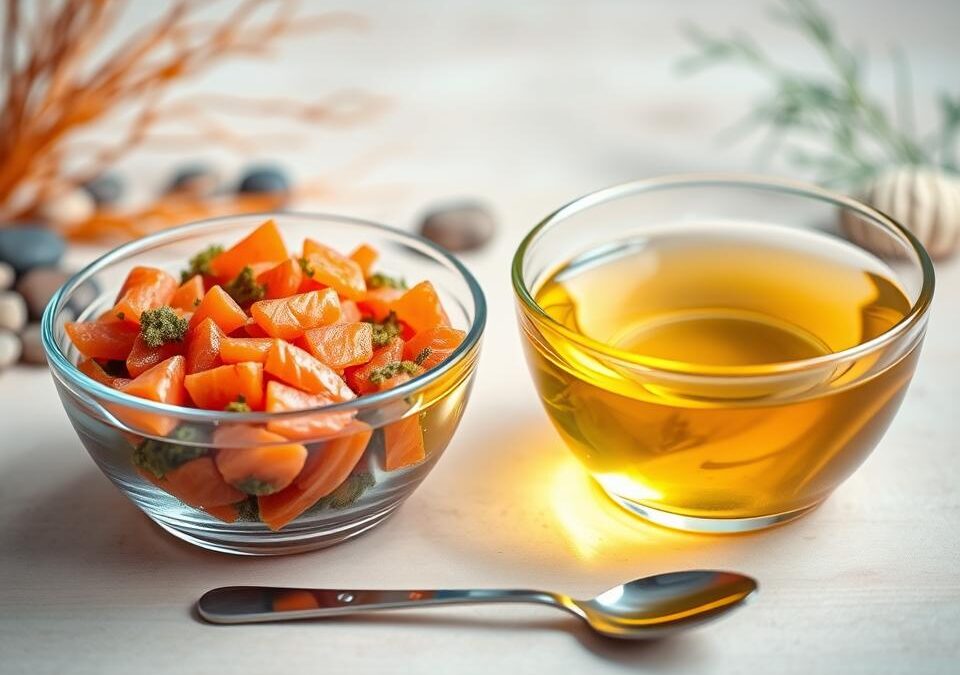 Krmivo s lososem vs lososový olej – co se vyplatí zvolit?