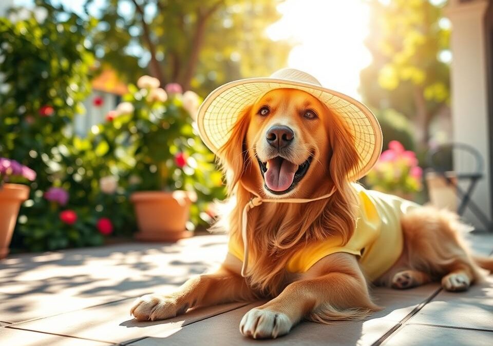 Letní ochrana psa před sluncem – Vše, co o tom musíš vědět!