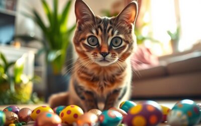 Kočky a čokoládová vajíčka – čemu se vyhnout za každou cenu