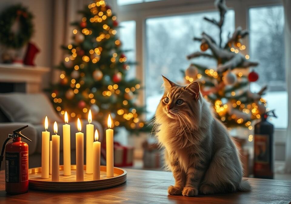 Kočky a svíčky – žebříček svátečních rizik