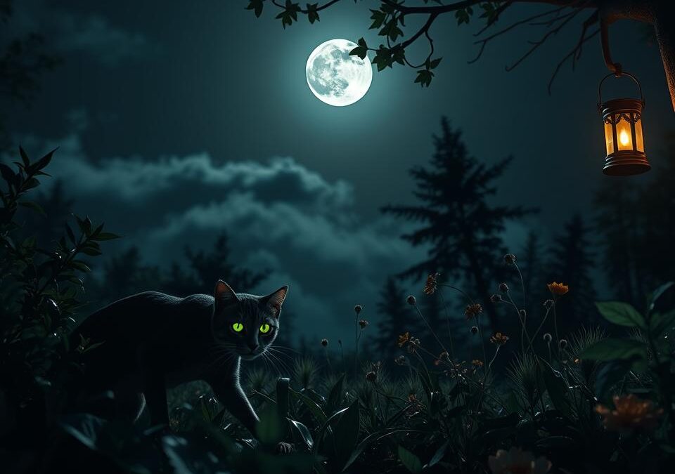 Noční lov kočky – Vše, co o tom potřebuješ vědět!