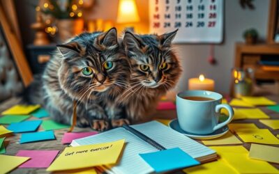 Kočka a novoroční předsevzetí – co můžete změnit společně