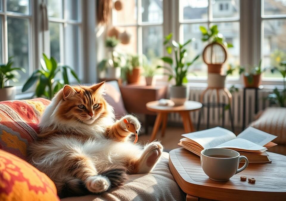 Den po Silvestru – nový plán pro tvou kočku