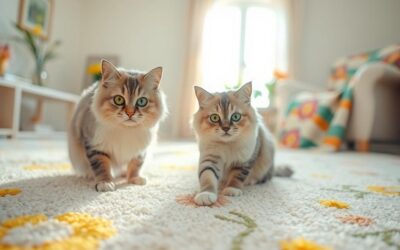 Kočičí blog 24 Kočka a nový jarní koberec – na co si dát pozor?