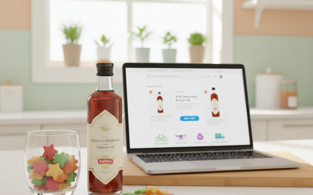 Vitamíny Twinky a lososový olej v balíčku – možnosti objednání