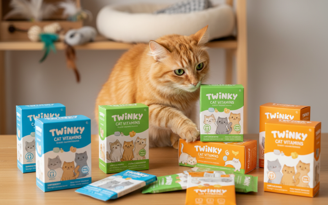 Objednání vitamínů Twinky – která varianta je pro tvou kočku vhodná?