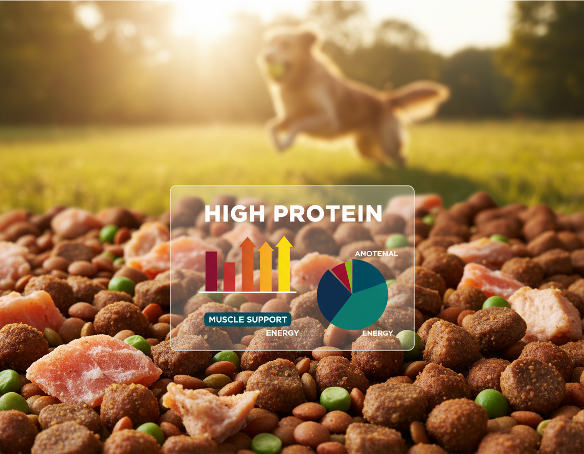 obsah-bilkovin-v-krmivu-pro-psa obsah bílkovin v krmivu pro psa