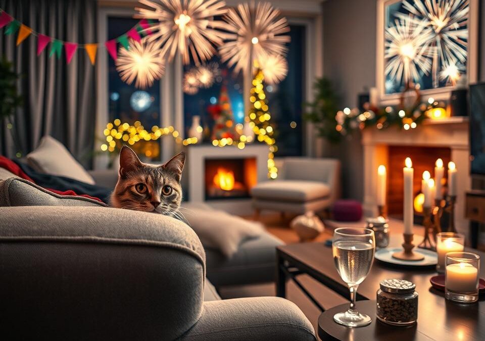 Petardy a kočky – jak se připravit na Silvestra?