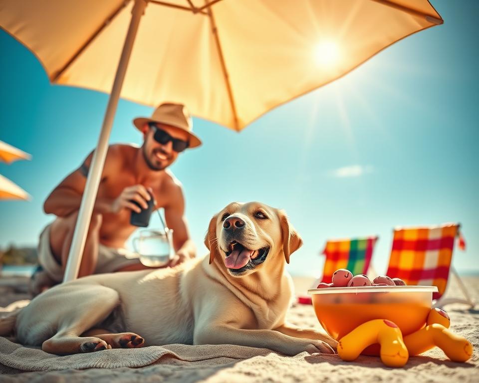 ochrana psa před úžehem