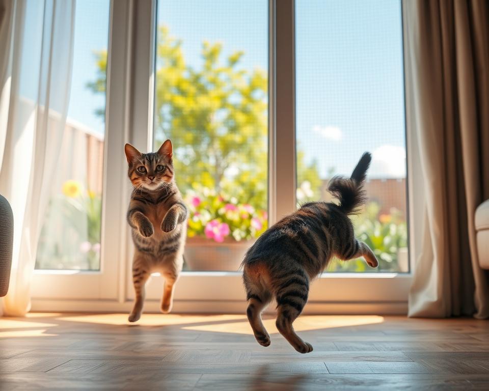 ochranné sítě do oken pro kočky