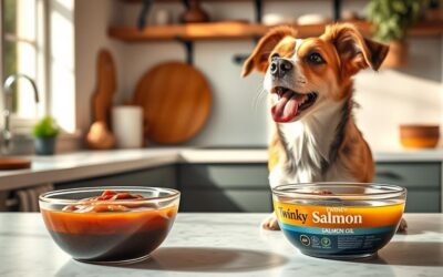 Online magazín CricksyDog 23 CricksyDog omáčka nebo Twinky lososový olej – co vybíraví psi lépe přijímají?