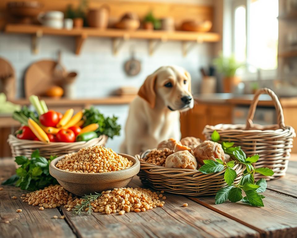 organické krmivo pro psy