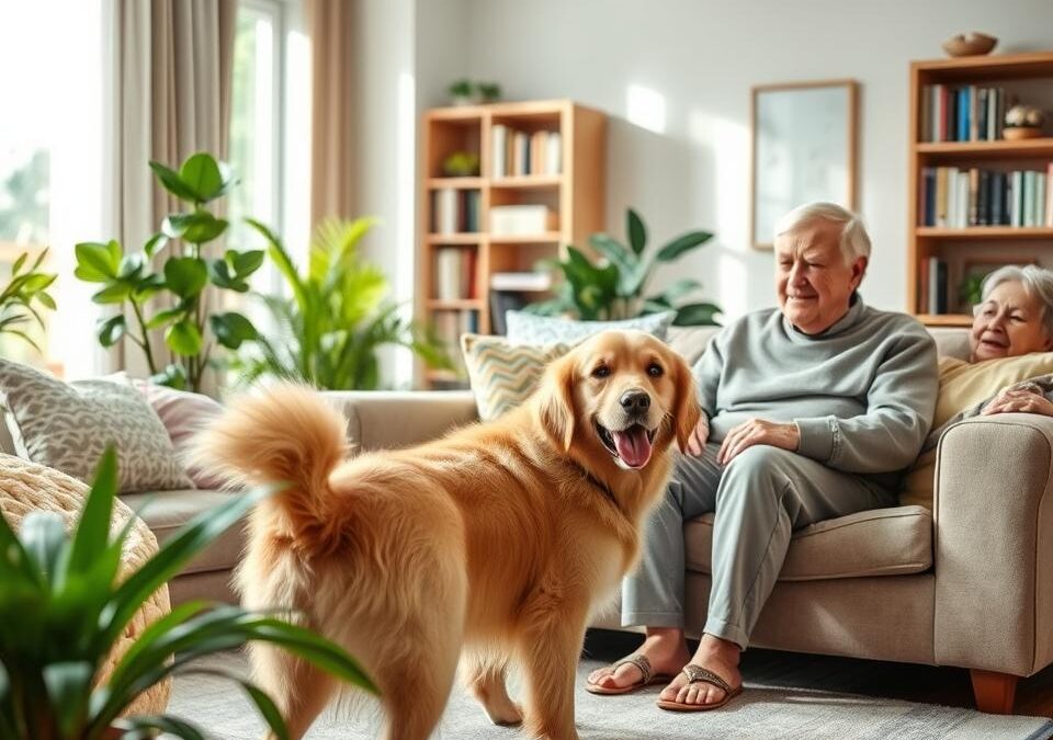 Pes jako pomocník v domovech pro seniory – Vše, co o tom musíš vědět!