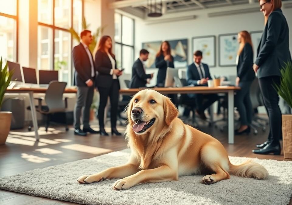 Podpora wellbeing zaměstnanců díky psovi – Vše, co o tom musíš vědět!