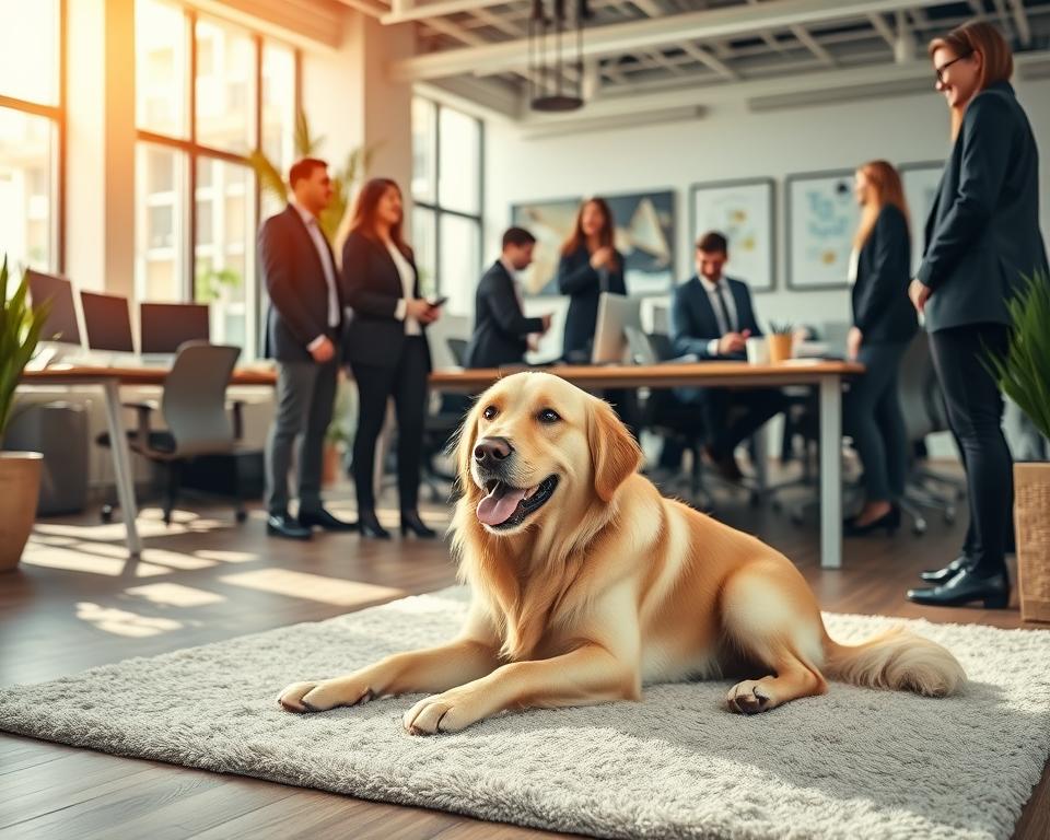 podpora wellbeing zaměstnanců pomocí psa