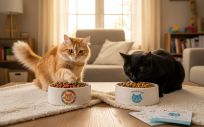 Poměr ceny a kvality krmiv pro kočky: CricksyCat vs Happy Cat