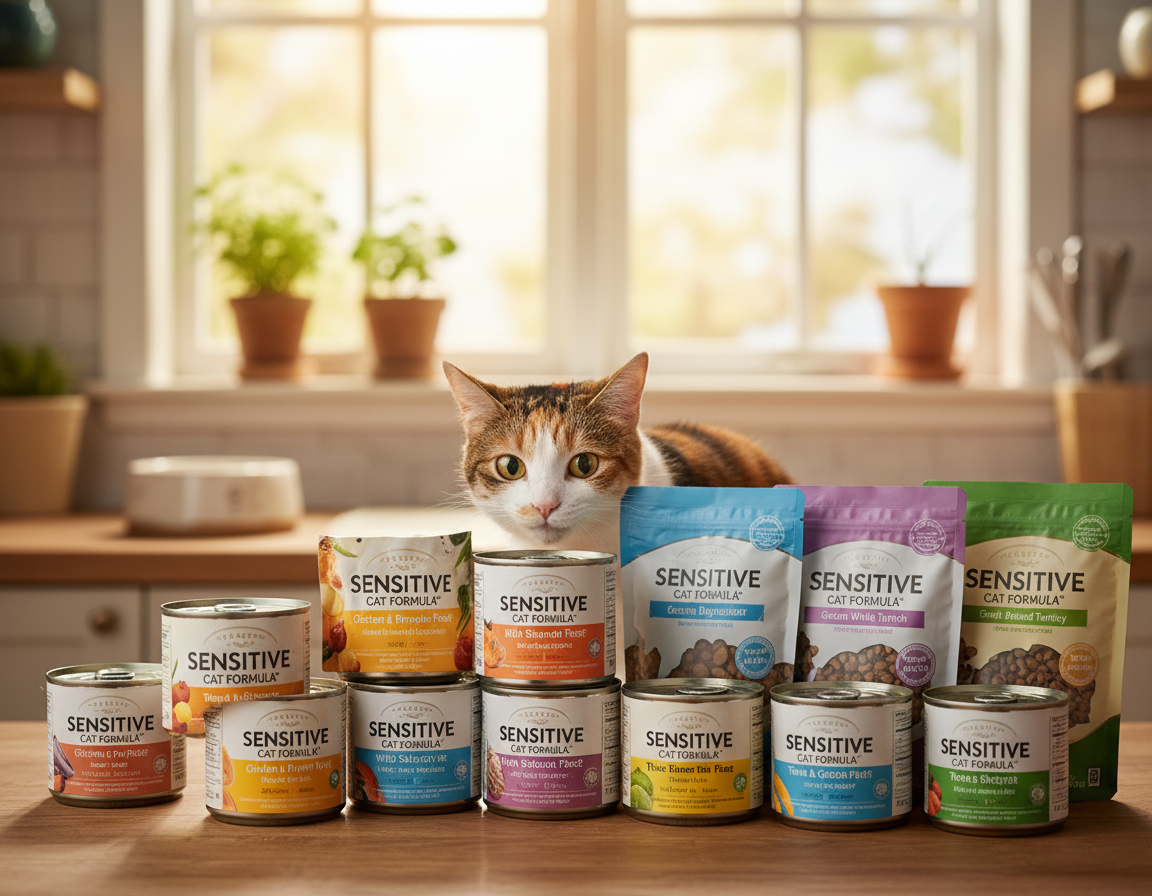 popularita příchutí krmiv pro kočky