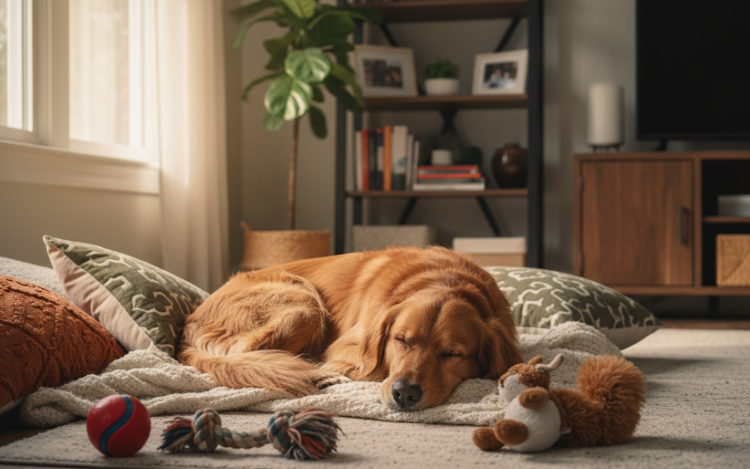 Potřeba spánku psa – co mu pomáhá dobře si odpočinout?