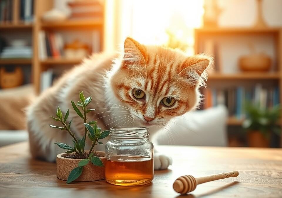 Použití medu a propolisu u koček – Vše, co o tom potřebuješ vědět!