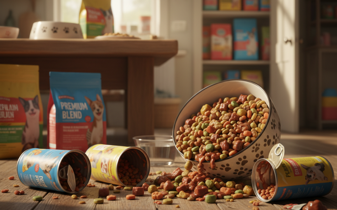 Proč se nedoporučuje často měnit krmivo?