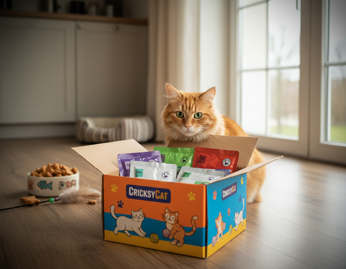 Předplatné krmiva CricksyCat – jak funguje