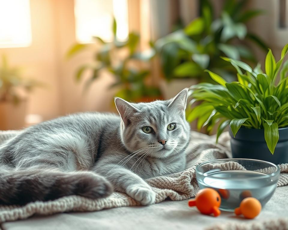 prevence onemocnění u starších koček