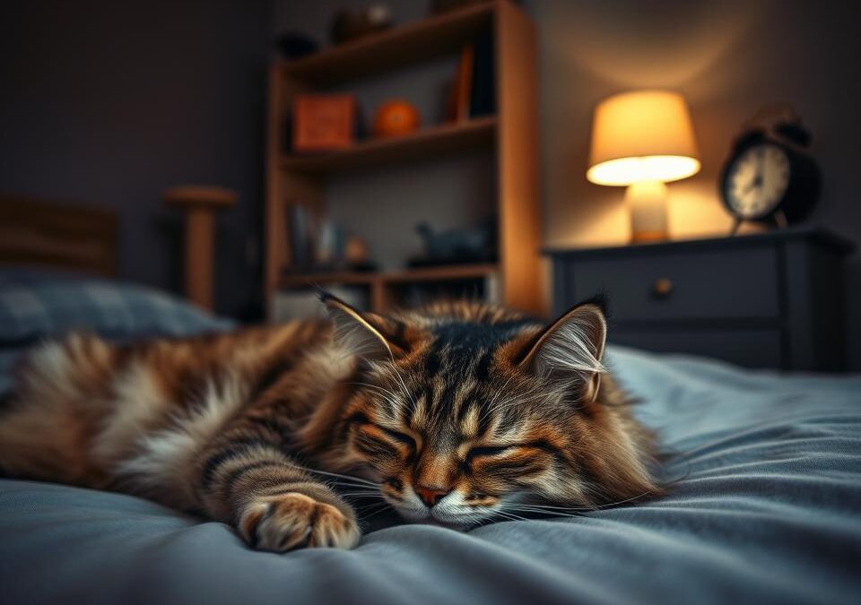 Příčiny poruch spánku u koček – Vše, co o tom potřebuješ vědět!