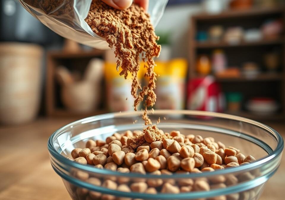 Hovězí masová moučka v suchém krmivu – co z toho pes získá?