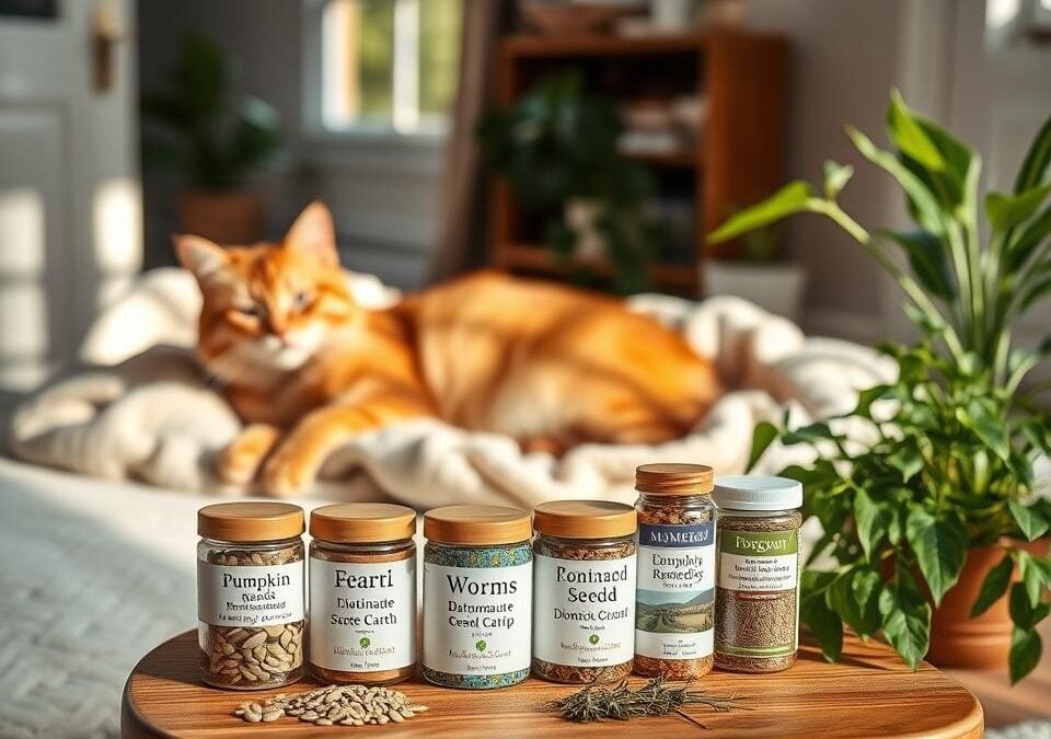 Přírodní prostředky proti červům pro kočky – Vše, co o tom potřebuješ vědět!