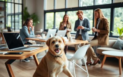 Přítomnost psa v coworkingových prostorech – Vše, co o tom musíš vědět!