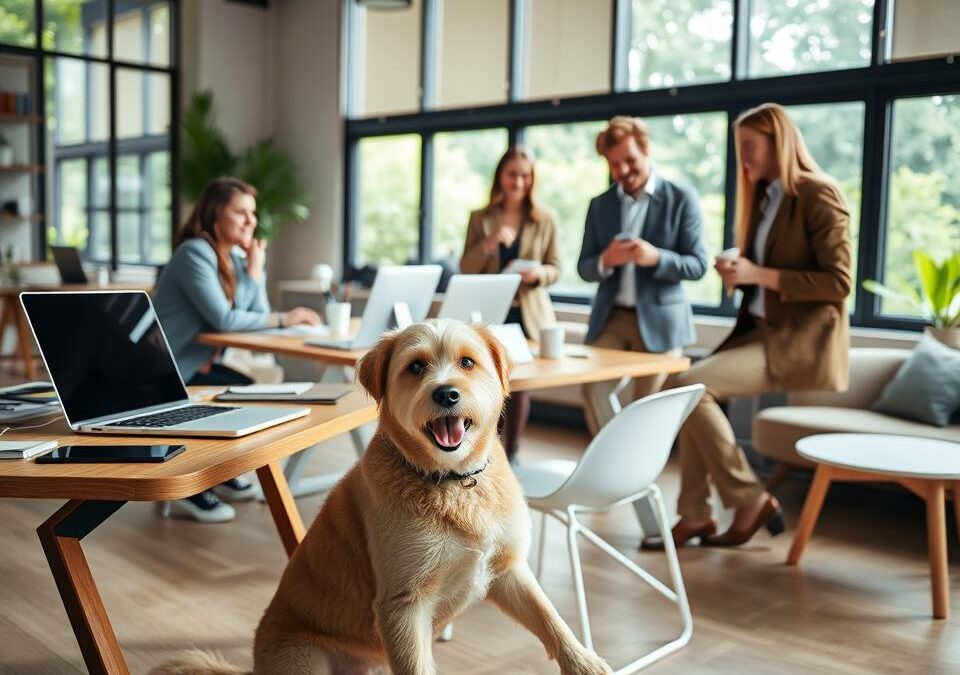 Přítomnost psa v coworkingových prostorech – Vše, co o tom musíš vědět!
