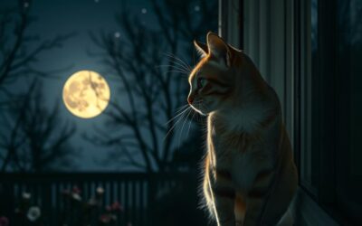 Problémy nočního chování kočky – Vše, co o tom potřebuješ vědět!