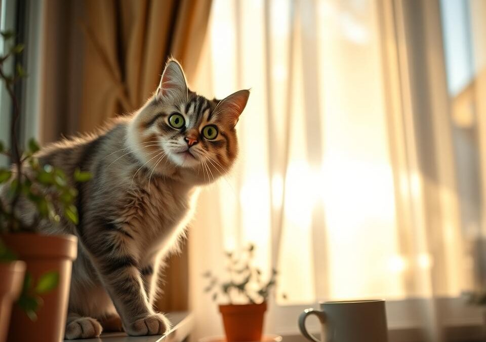 Ranní mňoukání kočky – Vše, co o tom potřebuješ vědět!
