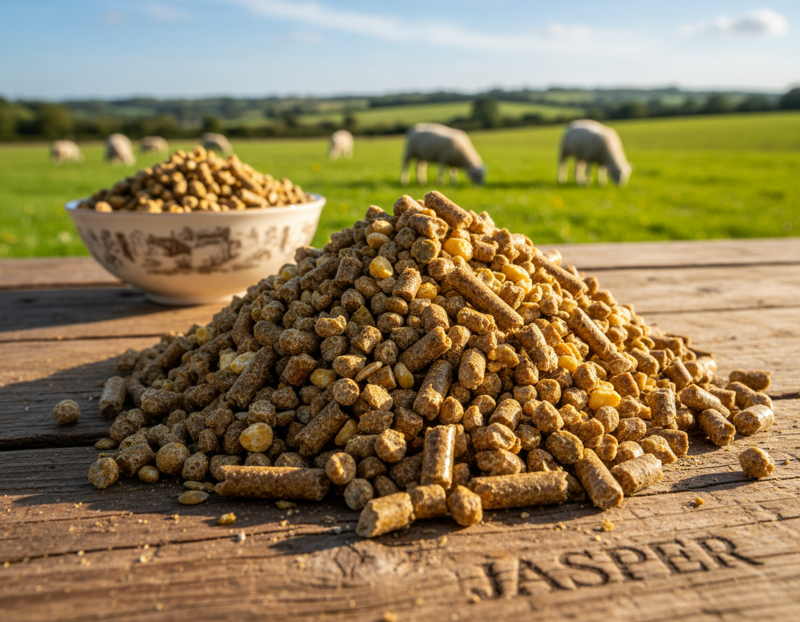 recenze jehněčího krmiva Jasper