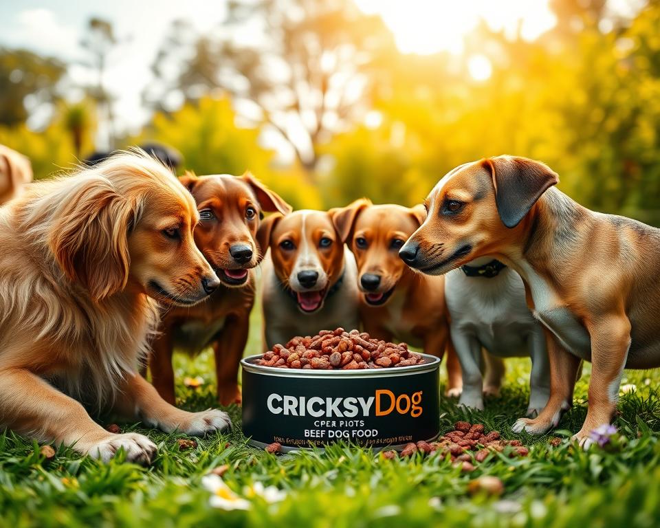 recenze na hovězí krmivo cricksydog