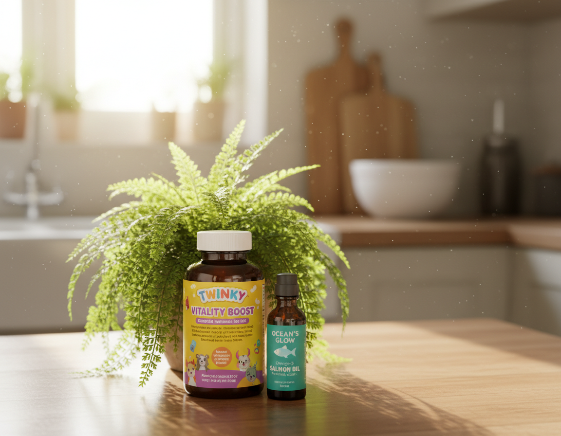 recenze vitamínů Twinky + lososového oleje