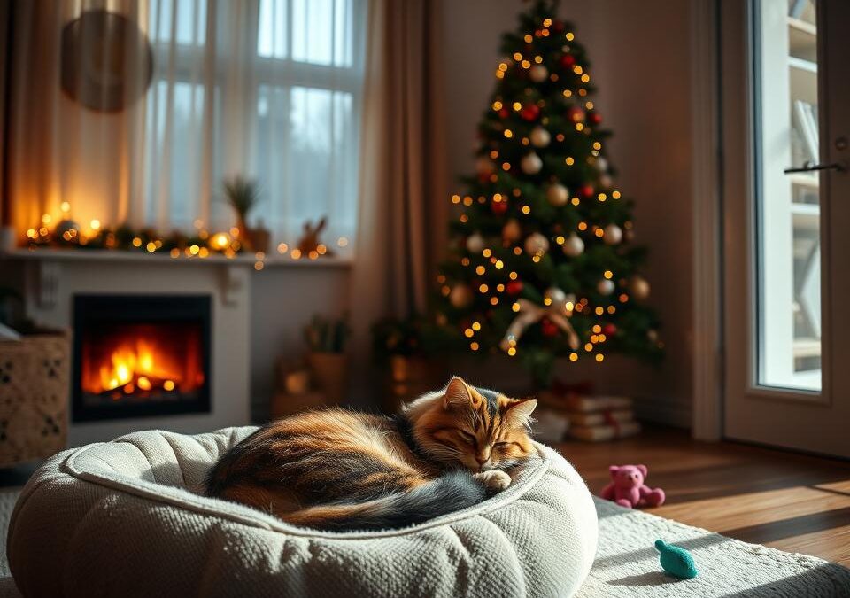 Klid po Silvestru – jak pomoci kočce s regenerací?