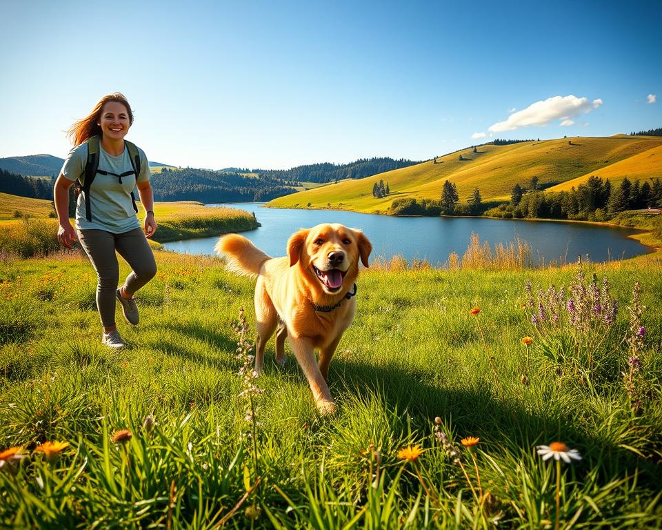 rekreační aktivity se psem