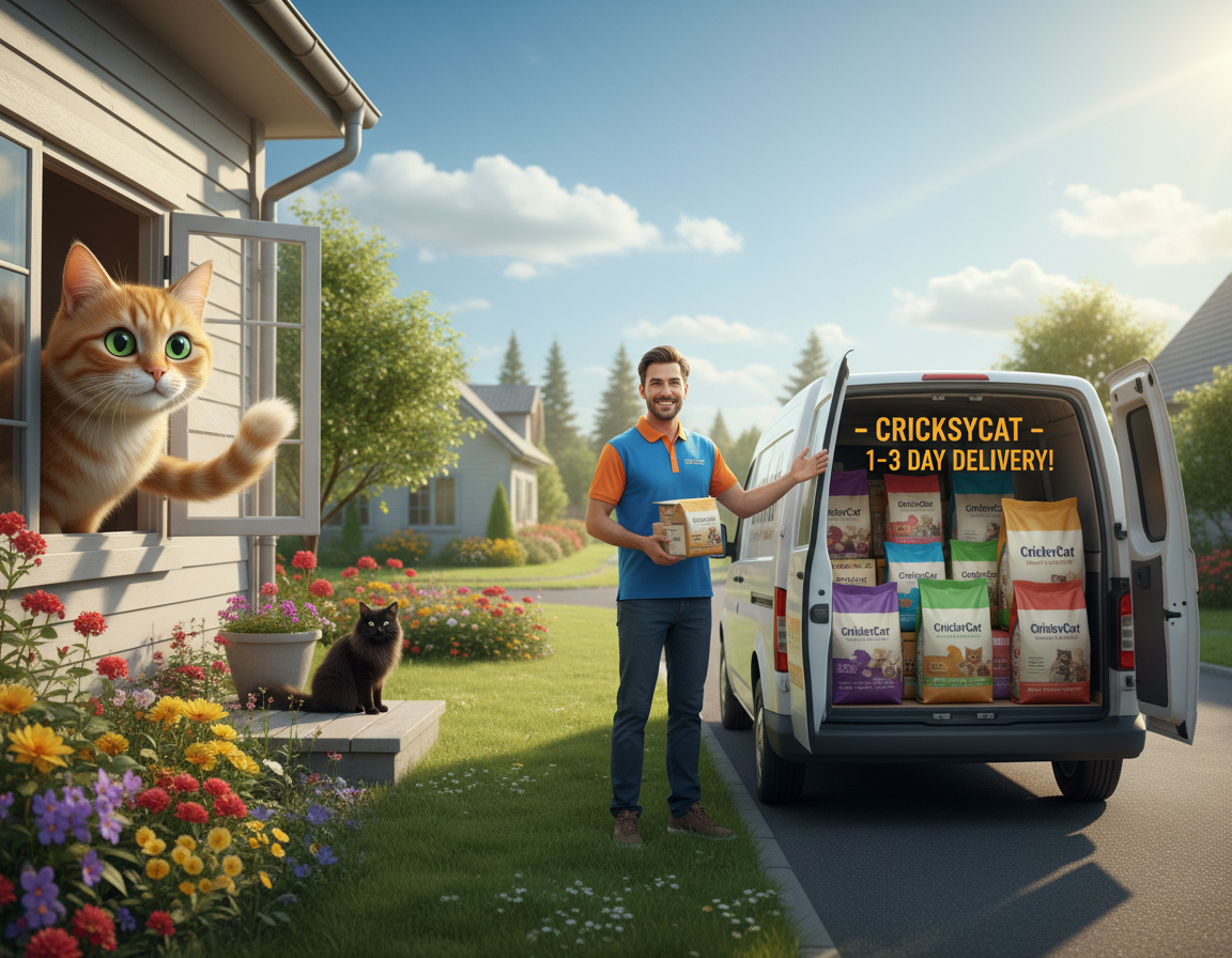 rychlé doručení objednávek CricksyCat