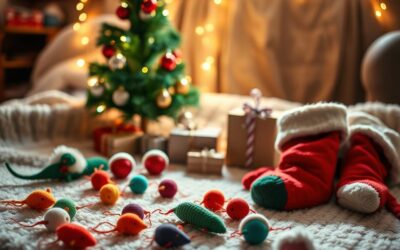 Levné vánoční dárky pro kočky