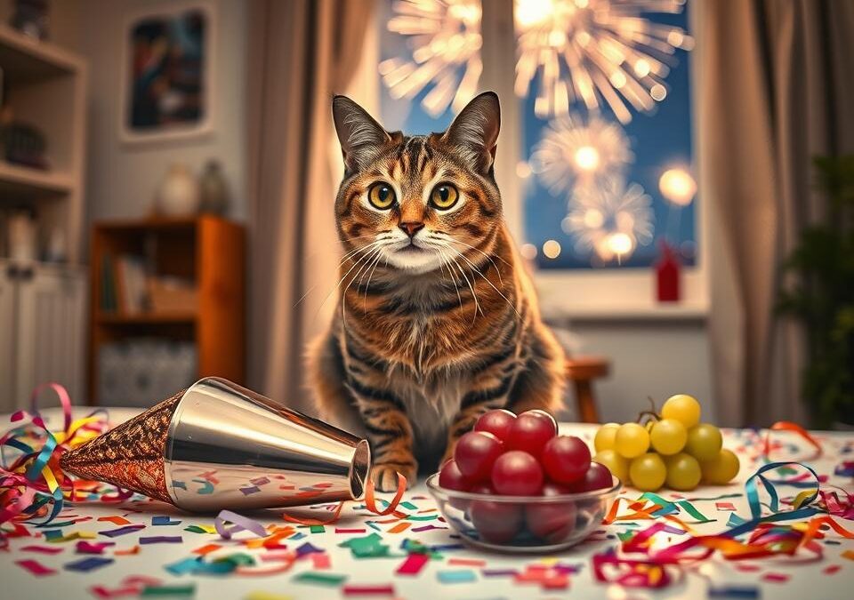 Silvestrovská nebezpečí pro kočky – skryté problémy