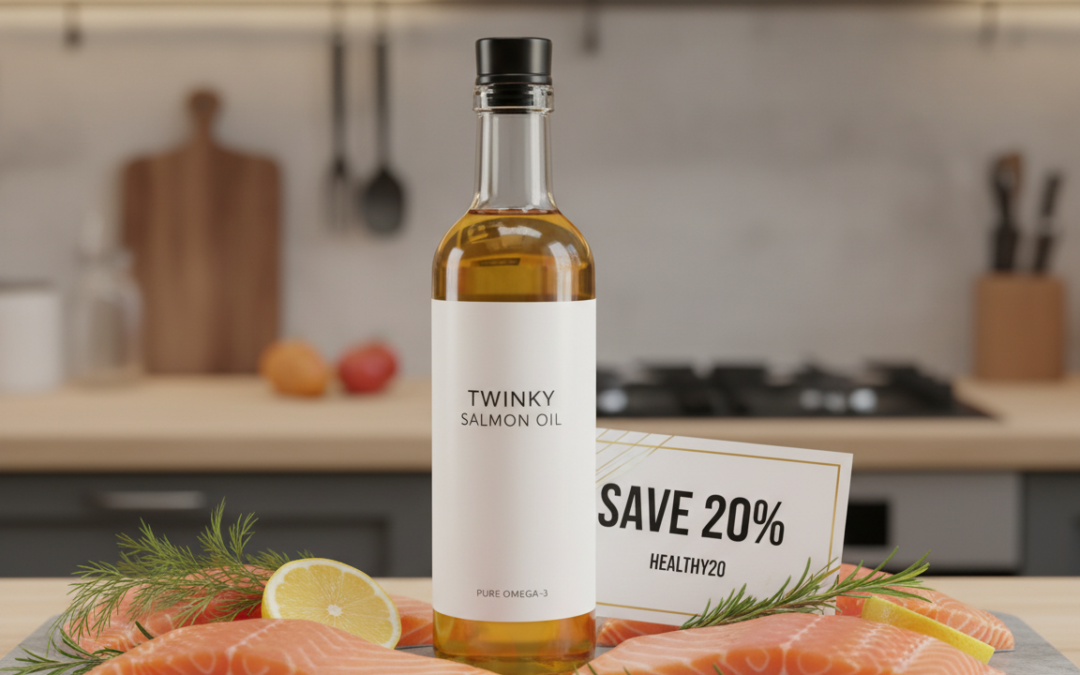 Lososový olej Twinky se slevovým kódem – kde ho najdeš?