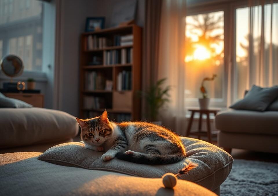 Snižování večerní potřeby pohybu u koček – Vše, co o tom potřebuješ vědět!