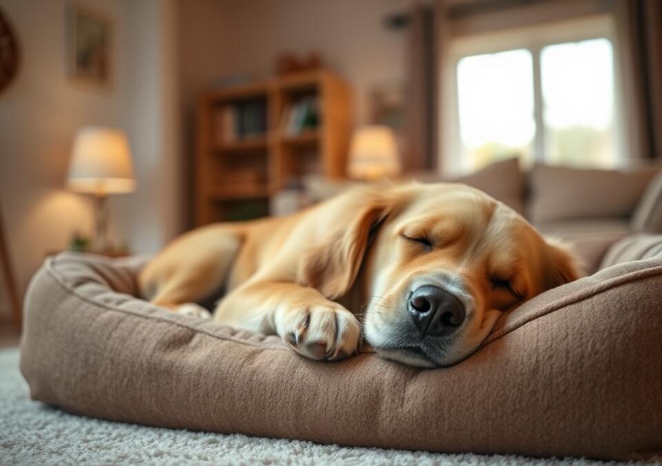 Spánkové návyky starších psů – Vše, co o tom musíš vědět!