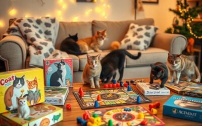 Společenské hry s kočičí tematikou – sváteční specialitky