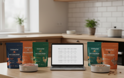 Kočičí blog 21 Srovnání cen krmiva CricksyCat bez kuřecího masa