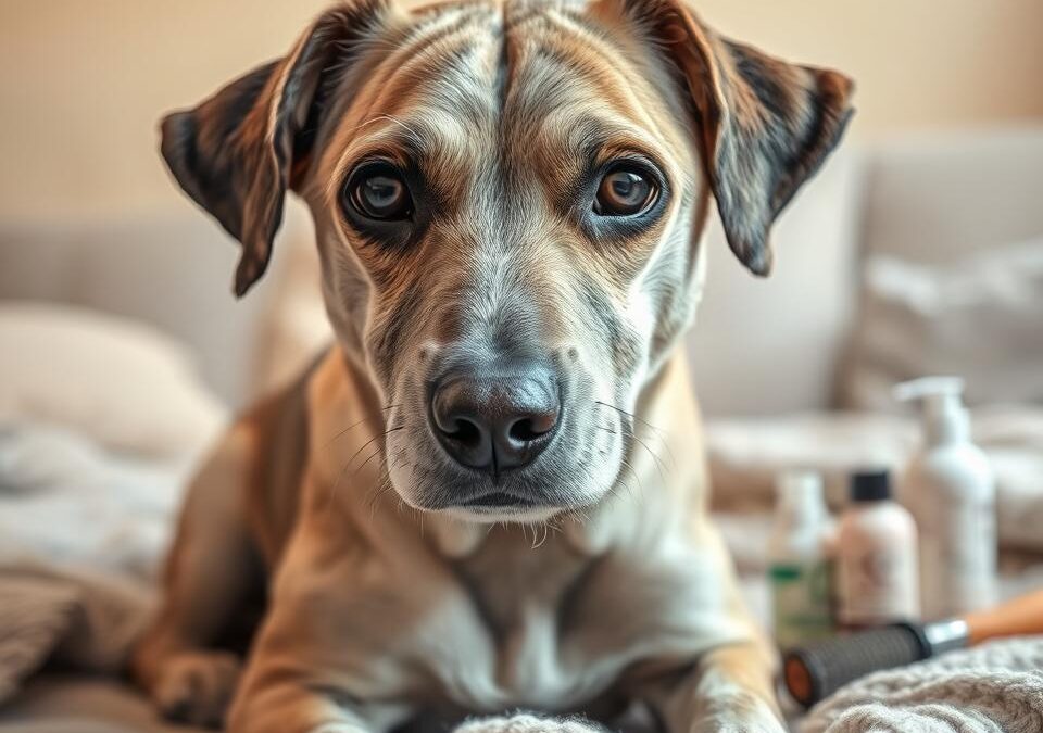 Suchá kůže u starších psů – Vše, co o tom musíš vědět!