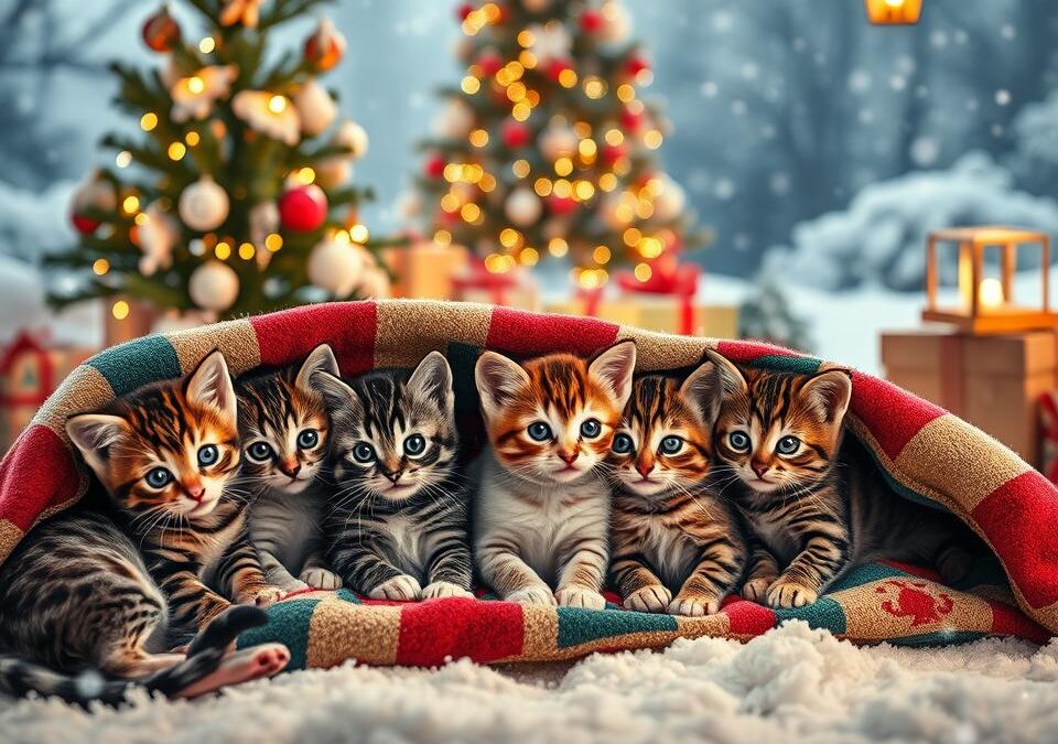 Vánoční kočičí pohádky pro děti i chovatele